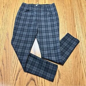 Calvin Klein Plaid Pull On Dress Pants